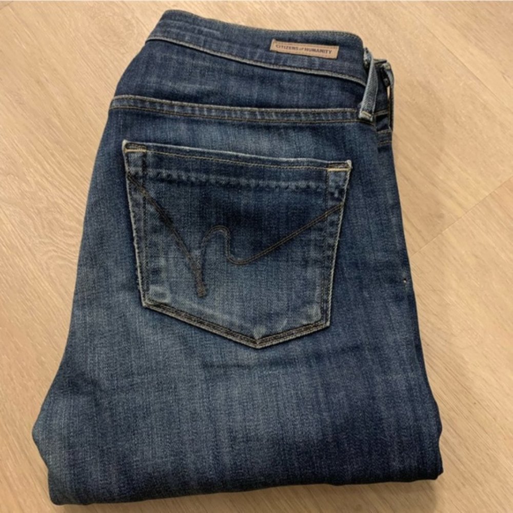 Citizens of Humanity Amber Mid Rise Bootcut Jeans